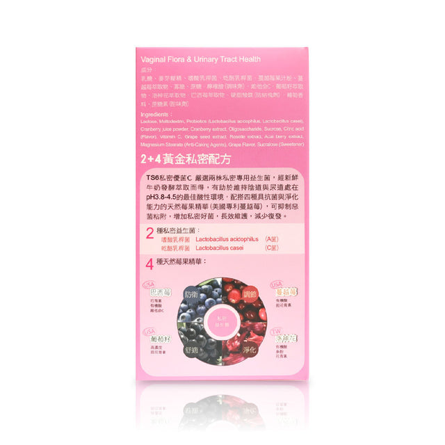 TS6 - 私密急救套裝 (私密優菌C 2盒 + 淨味止痕粉霧 1盒)