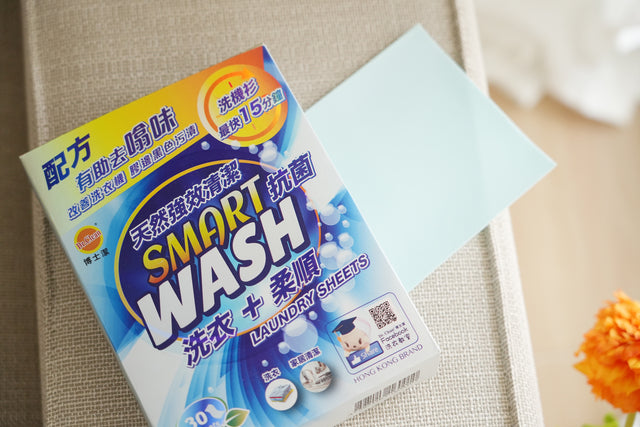 Dr. Clean 博士潔 第二代多功能環保濃縮清潔洗衣片 | 家庭裝 | (30片) X 10盒