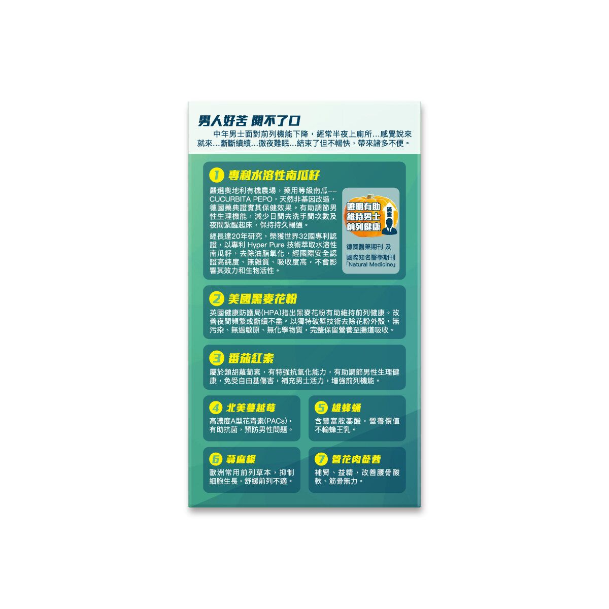 一木研究所  ICHIKI® 日夜維護前列安 x 5盒 |  改善夜間困擾 | 番茄紅素 (此日期前最佳:2026年06月19日)