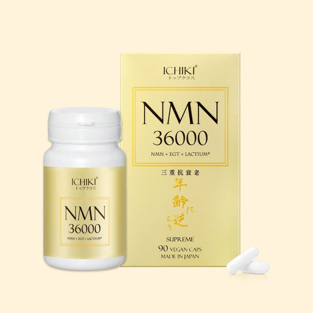 一木研究所 - NMN36000逆齡丸 (三重強效升級配方) x1盒 |三重抗衰老 | 日本NMN | 法國專利Lactium (此日期前最佳：2026年03月08日)